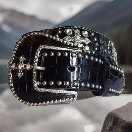Justin belt celtic - belt, black