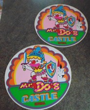  MR DO's CASTLE ORIGINAL ARCADE MACHINE ARTWORK NEW OLD STOCK 1983 UNIVERSAL