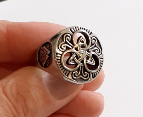 Men viking celtic knot - celtic, ring