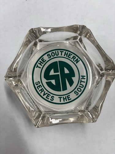 Ashtray southern railway - ashtray, glass