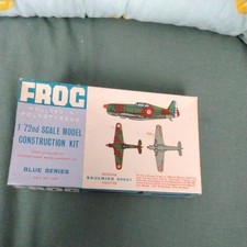 Frog 1/72 Plastic Aircraft Kit Blue Series Morane Sualnier 406 C1 Fighter
