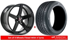 Alloy Wheels & Tyres 19" Axe EX18 For Lexus IS 220d [Mk2] 05-12