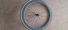 Carbon Front Wheel, Novatec Hub, 700c, 60mm Rim And New Challenge Tubular