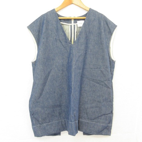 Shirocon yori back open denim - back,