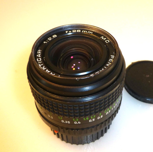 Praktica 28mm mc lens - f2.8,