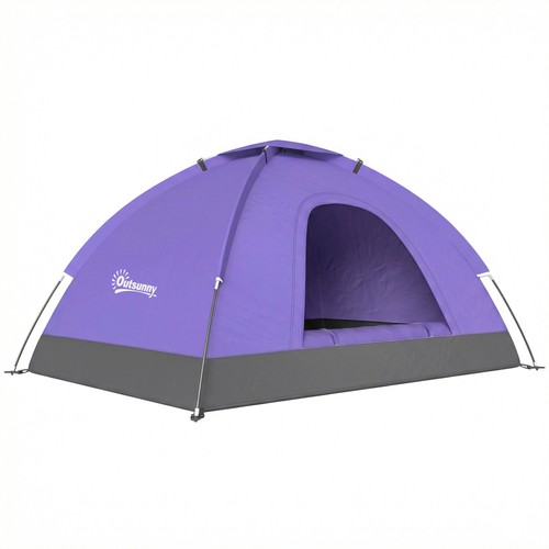 Person camping tent - person, dome