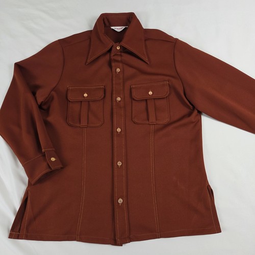 Vtg 70s wrangler brown - vtg,