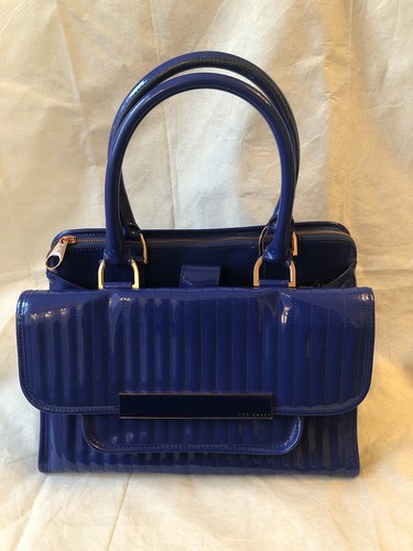 Ted baker blue patent - ted, leather