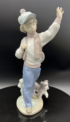 Lladro wednesday child boy - wednesday's,