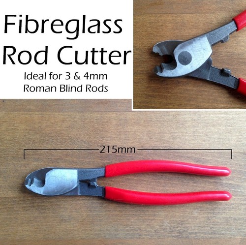 Roman blind fibre glass - blind, rod