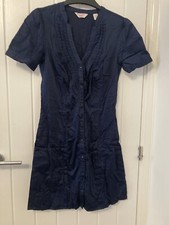 Navy Blue Cotton Dress Size 8