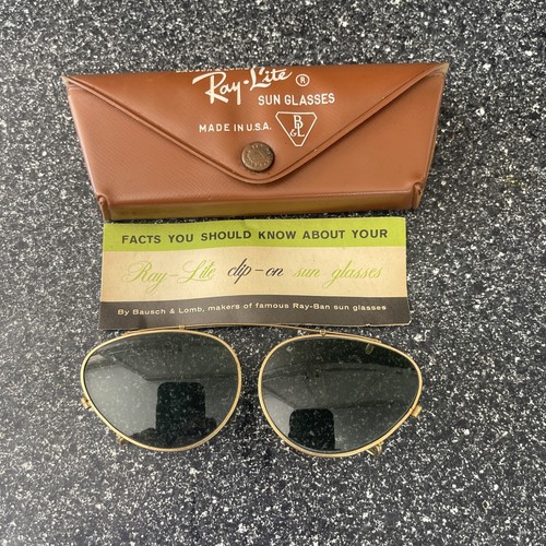 Vintage bausch lomb ray - &, ray-lite