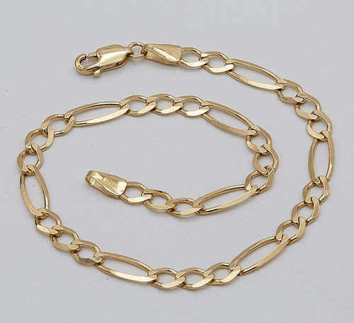 9ct solid yellow gold - solid, 5mm