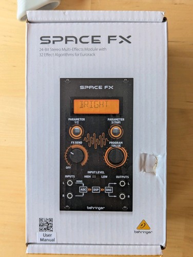Behringer space stereo - behringer, fx