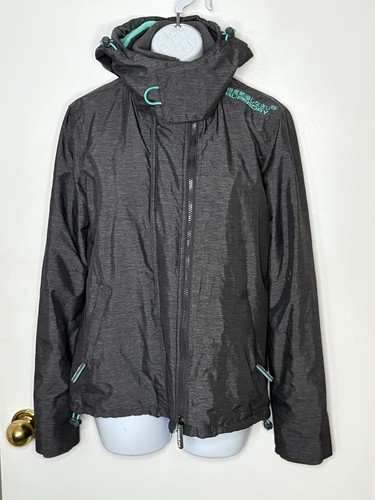 Superdry pop zip hooded arctic - zip,