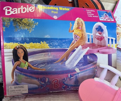 Vintage barbie cascading pool - barbie,