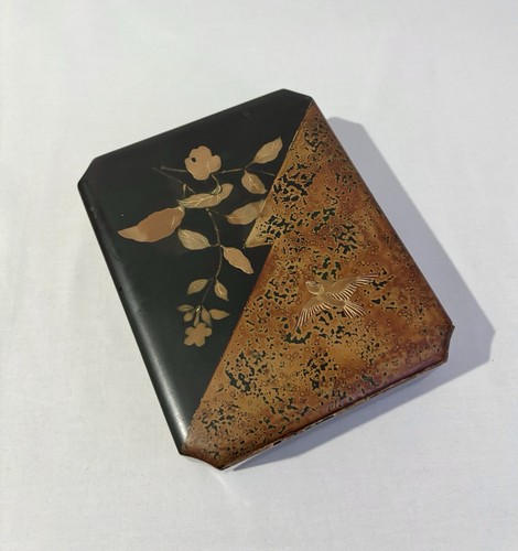 Antique japanese lacquer box - japanese,