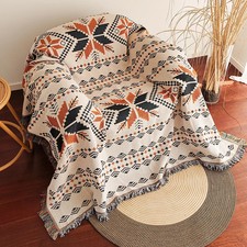 Oversized Aztec Blanket Boho