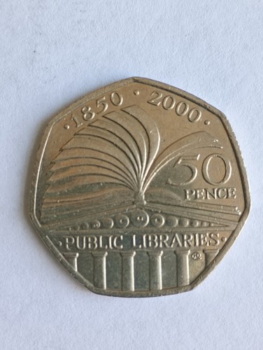 2000 50p coin - 2000,