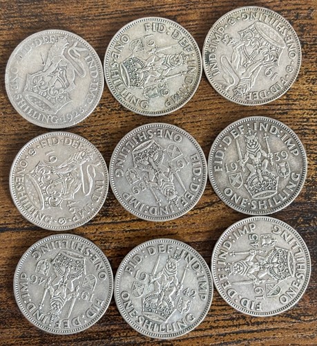Grams british silver - 50,