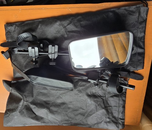Towing mirrors used for