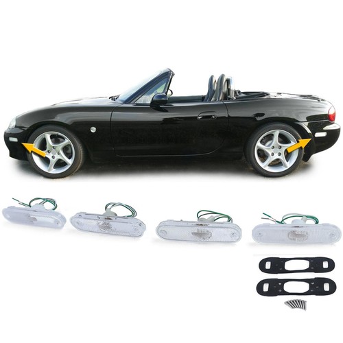 Side marker lights - side, reflectors