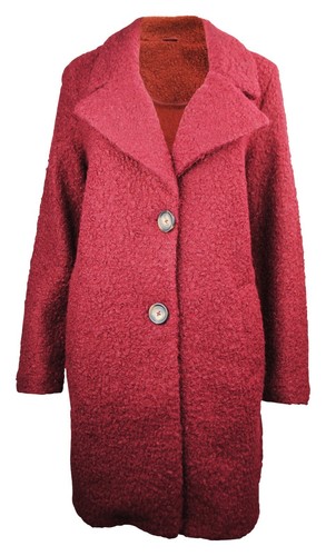 Womens long borg coat - long,