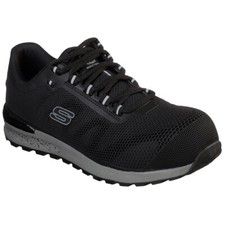Skechers Work Shoes Safety Shoes Bulkin Lyndale Composite Toe Black 77180EC BLK