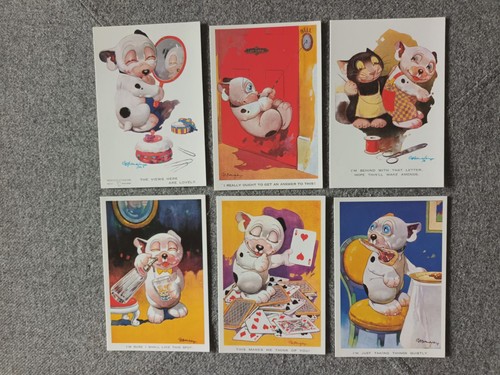 Bonzo dog postcards g - bonzo, 6