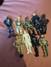 Vinatge Bundle Of 9 Gi Joe