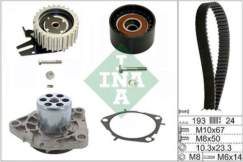 Water pump timing - &, kit
