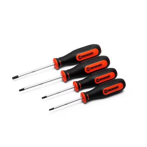Torx screwdriver set with dual - screwdriver,