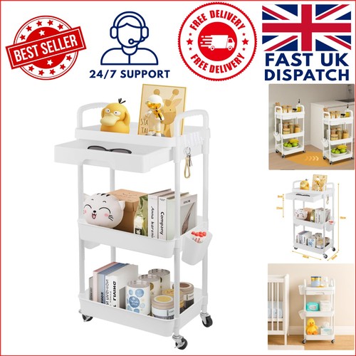 Tier white beauty - 3-tier, trolley