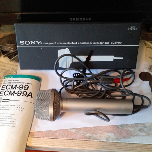 Sony ecm one point - sony, ecm‑99