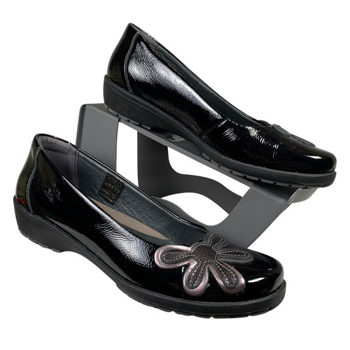 Fly flot patent leather shoes - flot,
