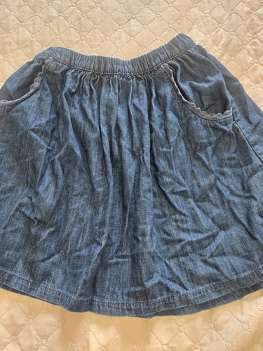 Skirt denim girls years - denim, 7-8