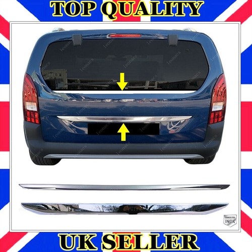 Chrome rear trunk - chrome, +