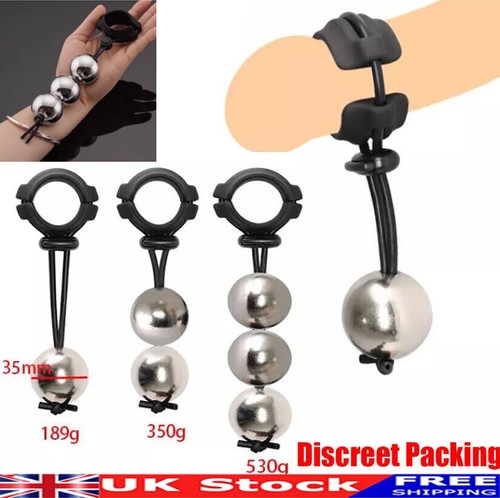 Metal ball stretcher penis - metal,