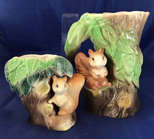 Withernsea Fauna (2) Squirrel Ornament Pottery Vintage (4.5" & 6") Free Postage