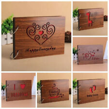 DIY Scrapbook Wedding Photo Album Happy Moments Photo Album with Stickers Gift