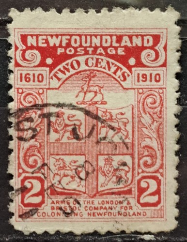 Newfoundland 1910 guy set perf - 1910,