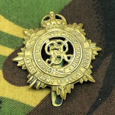 Original British Army Cap Badge - Royal Army Service Corps