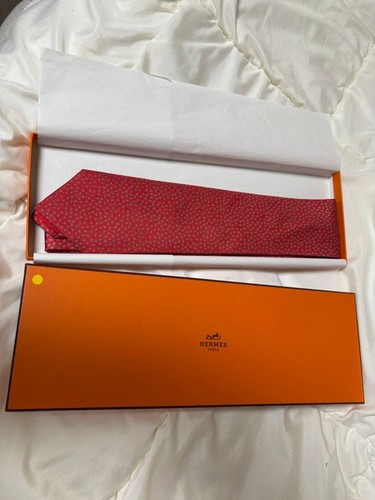 Hermes necktie silk 100 - necktie,