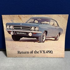 Vauxhall VX 4/90 brochure Sep