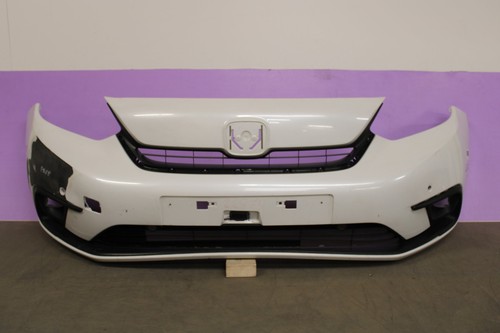 Honda jazz white front bumper - front,