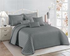 3 Piece Bed Throw Quilted
