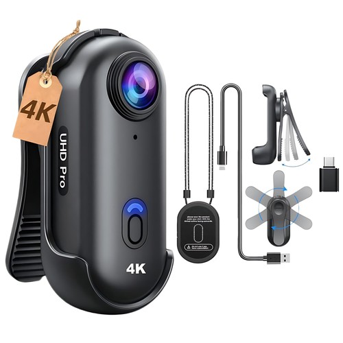 Mini body camera - 4k,
