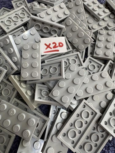 Lego twenty light grey - twenty,