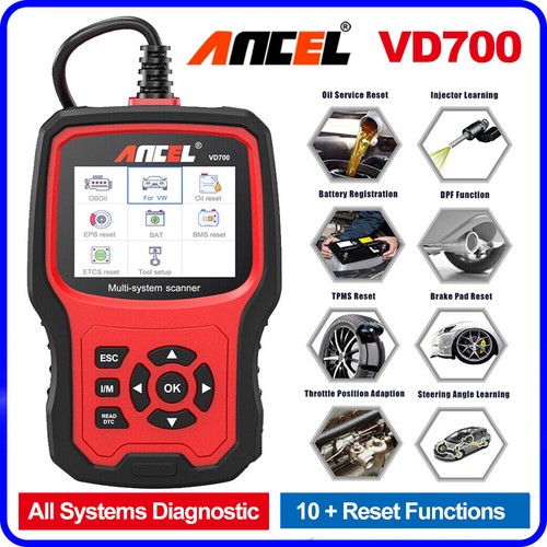 Ancel vd700 obd2 - all, system