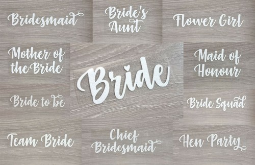 White glitter wedding iron - white,